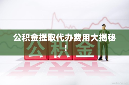 泉州公积金提取代办费用大揭秘! 泉州公积金提取代办费用大揭秘!